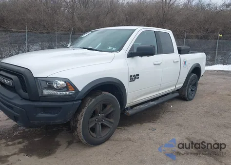 2022 Ram 1500 Classic Warlock 4X4 6'4 Box z USA, uszkodzony, nr VIN 1C6RR7GG0NS191365